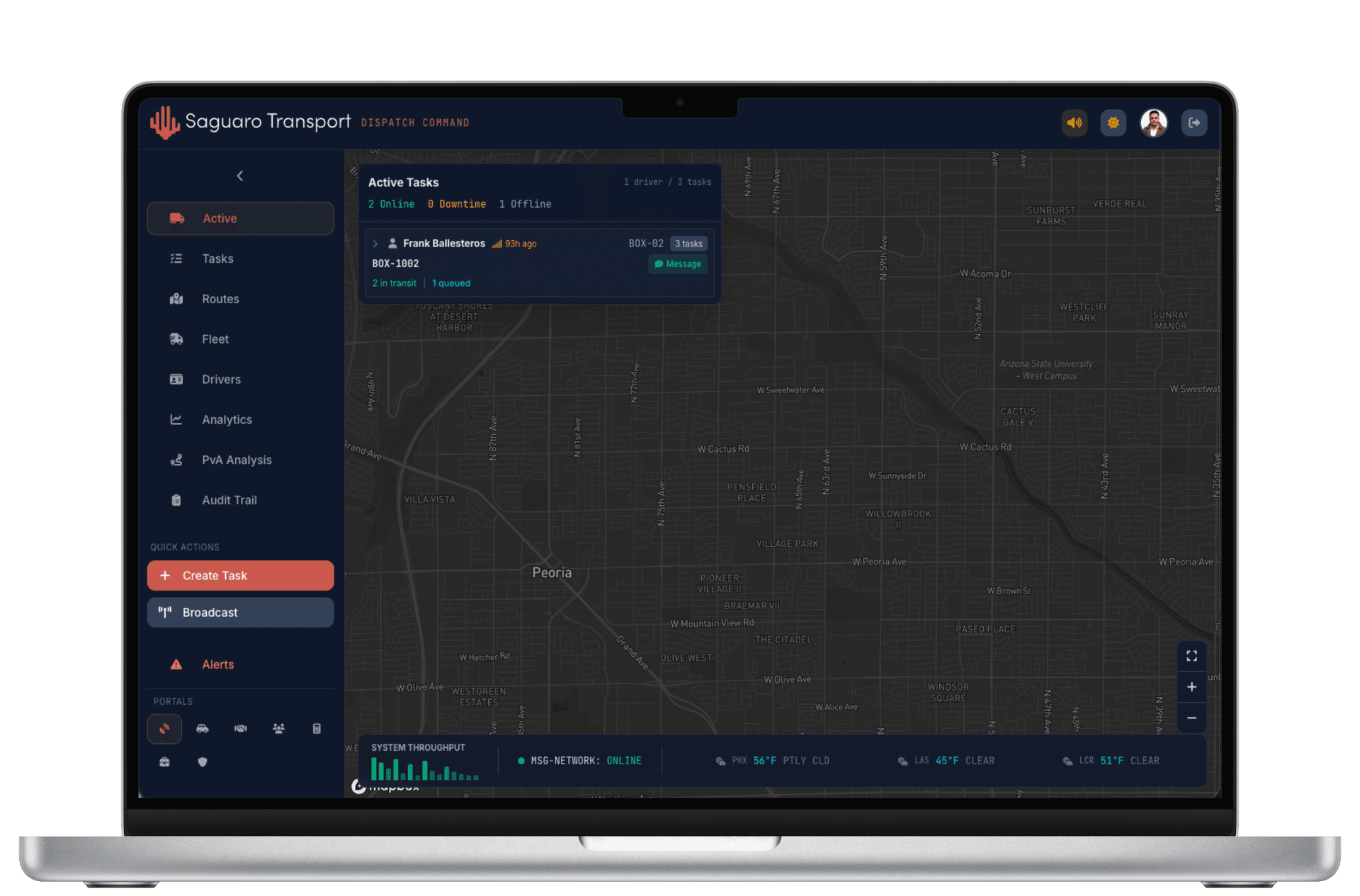 Saguaro Transport Platform