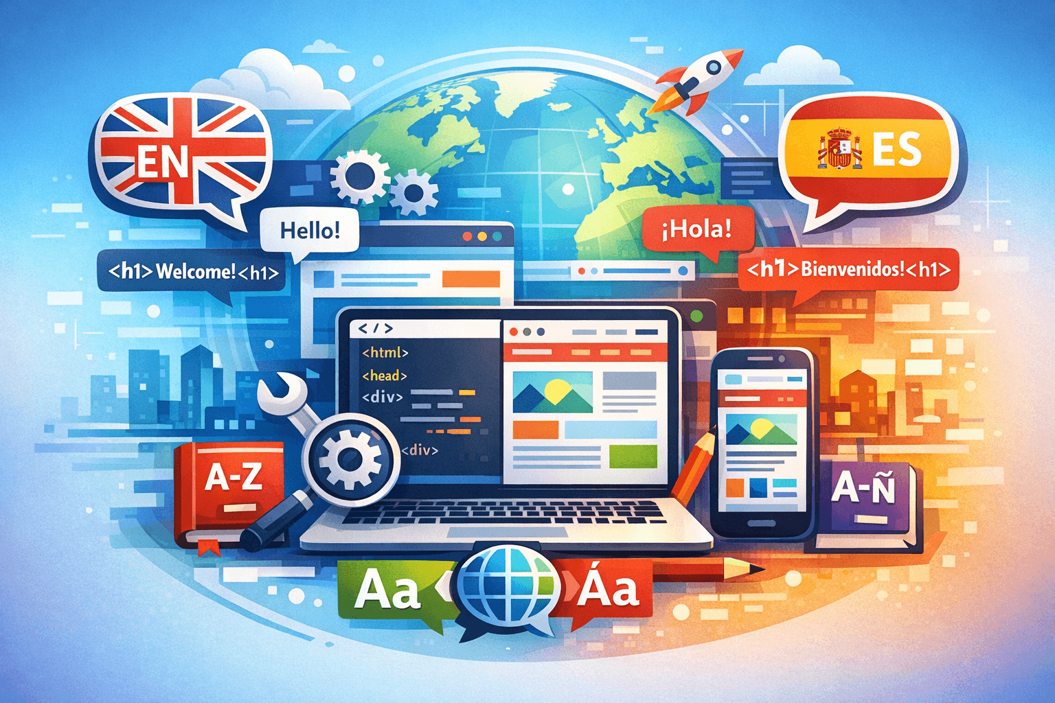 Bilingual Web Development